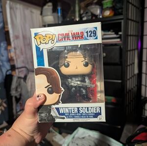 Winter Soldier Funko Pop Figure From Captain America: Civil War